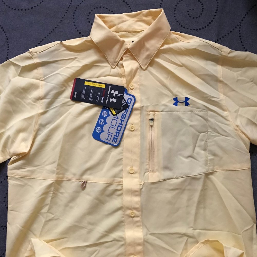 UNDER ARMOUR OFFSHORE FISHING SHIRT $55.00